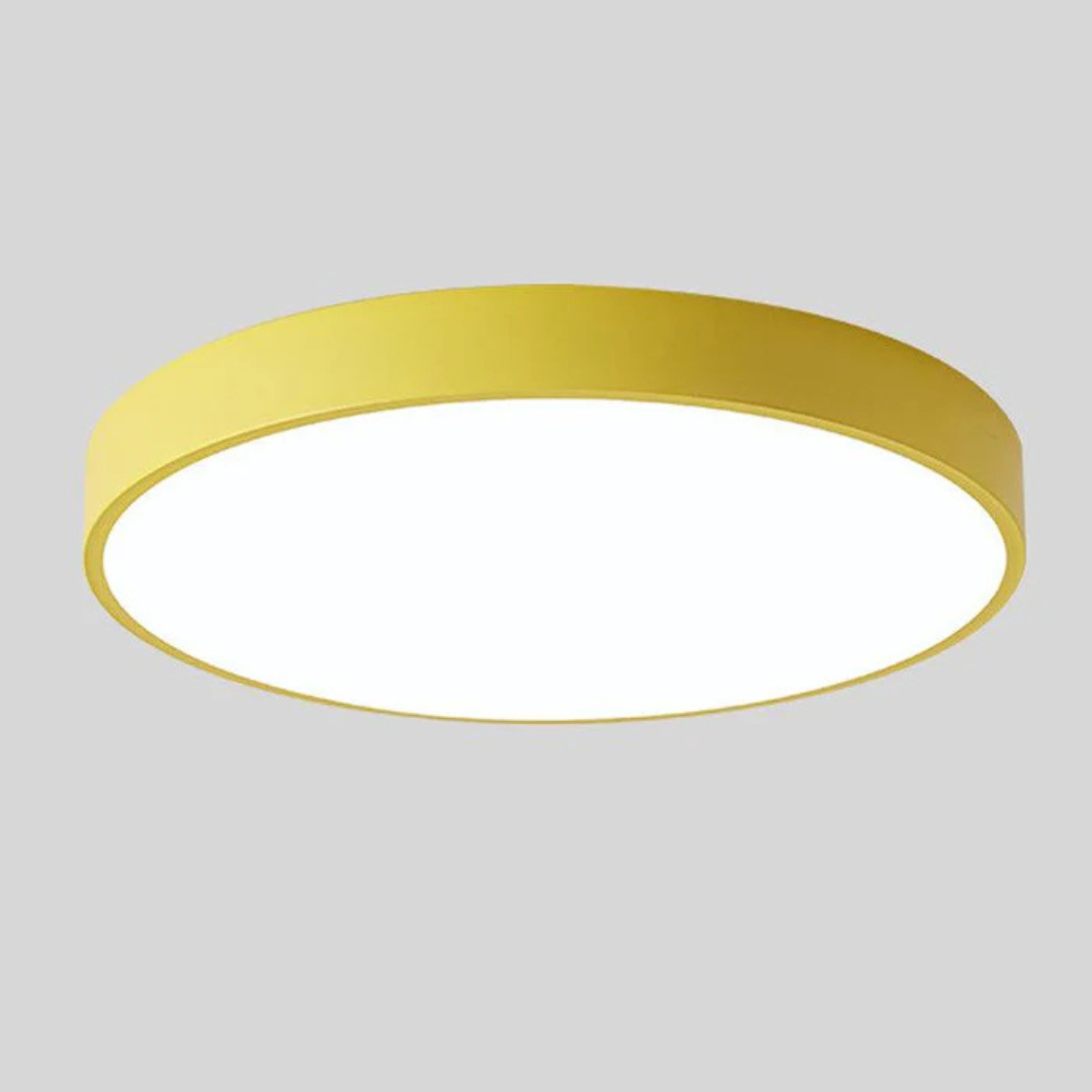 Delos - Scandinavian Wooden LED Ceiling Lamp