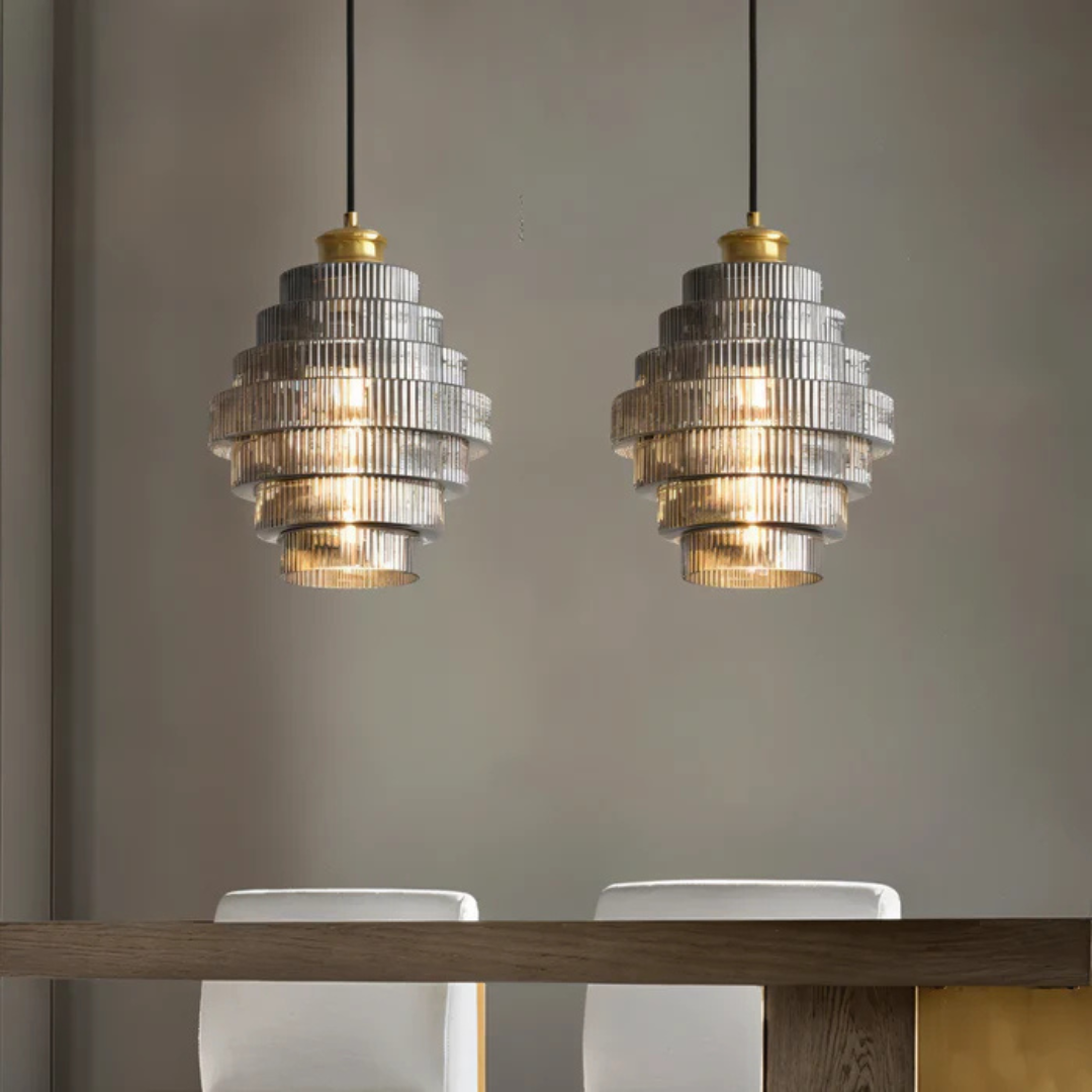 Hebes - Retro Glass Pendant Lamp