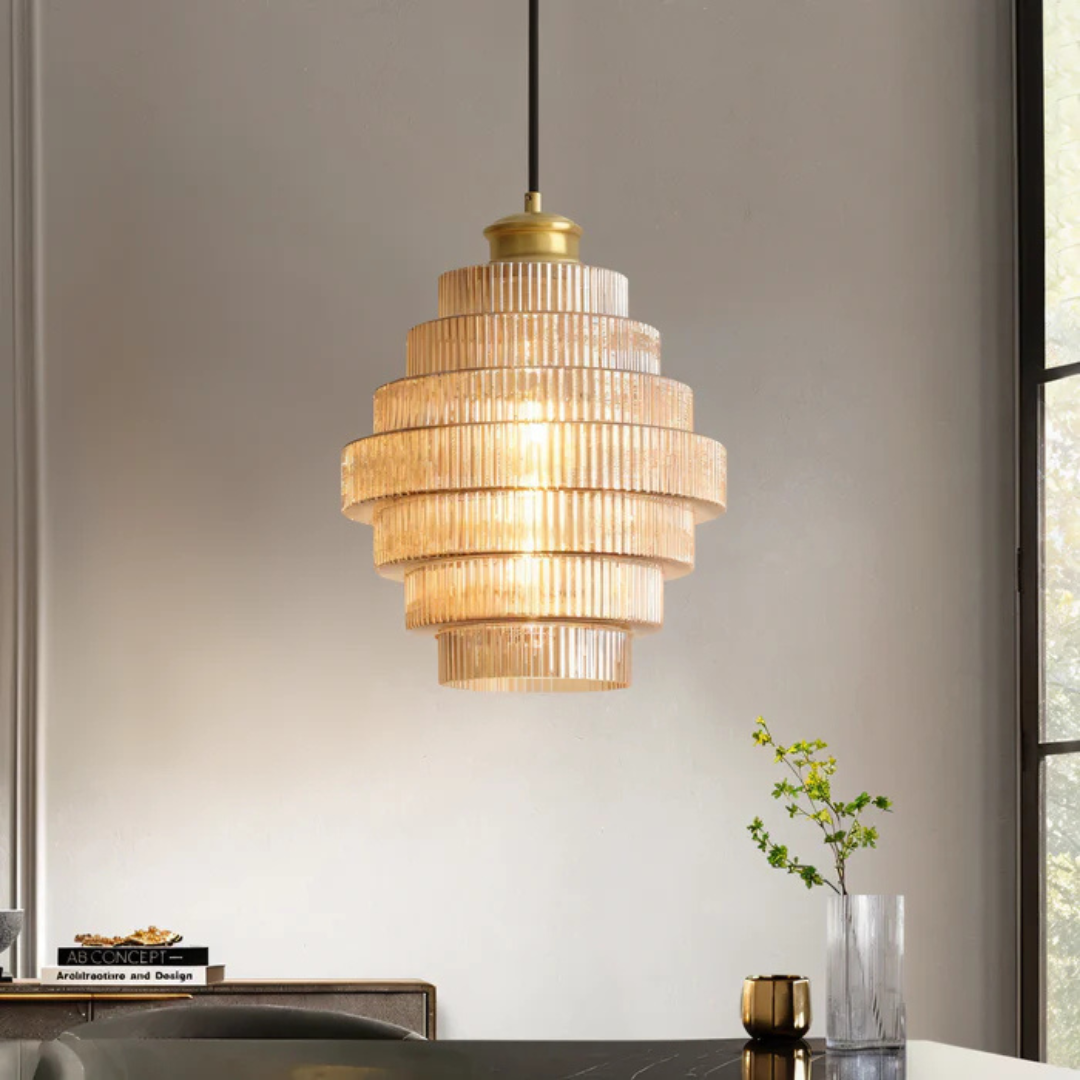 Hebes - Retro Glass Pendant Lamp