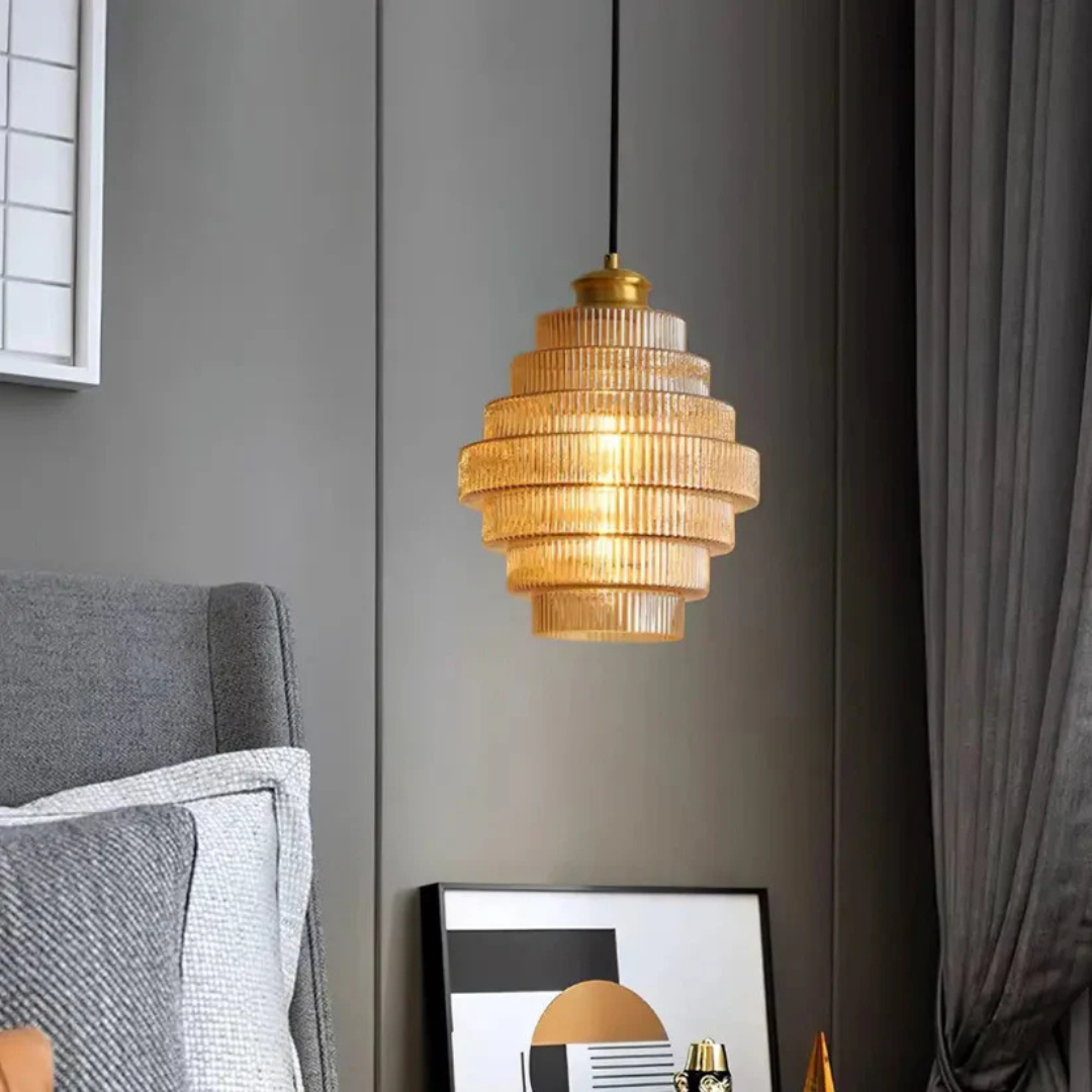 Hebes - Retro Glass Pendant Lamp