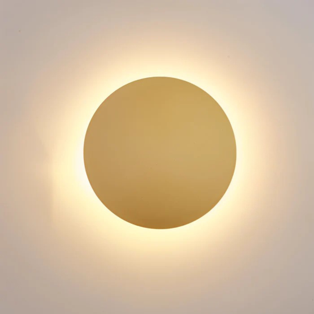 Round LED Wall Light | Modern Indoor Wall Lighting